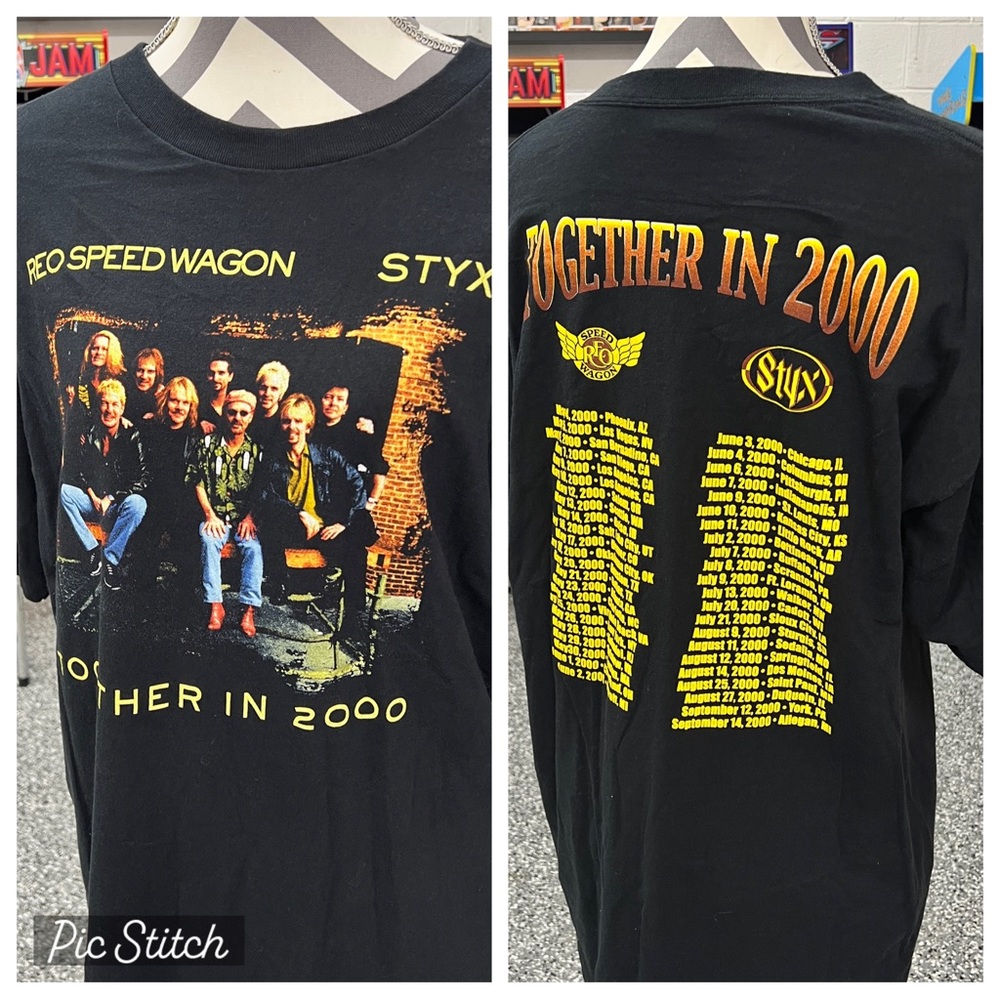 STYX & REO SPEEDWAGON TOUR TEE